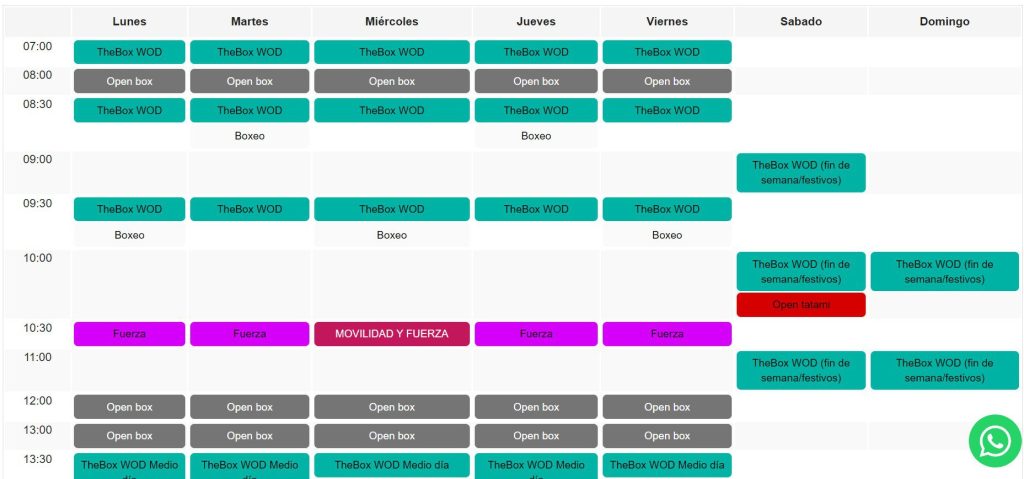 horarios 1 horarios 1